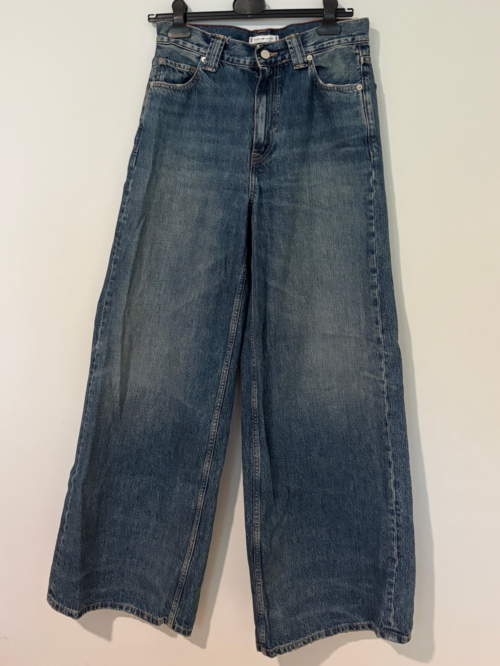 Tommy Hilfiger 70s Wide Leg Blue Denim Jeans